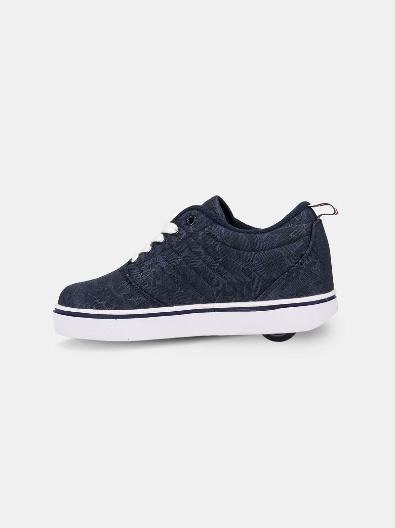 Fiú Tommy Hilfiger Heelys® Icon Stripe Tornacipő Sötétkék | HU 2321NWY